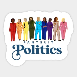 Pantsuit Politics Fan Art Sticker